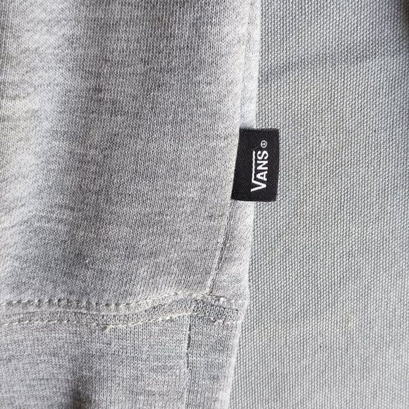 Vans Hoodie men's size S grey with graphic design, teddy fleece - Picture 7 of 11
